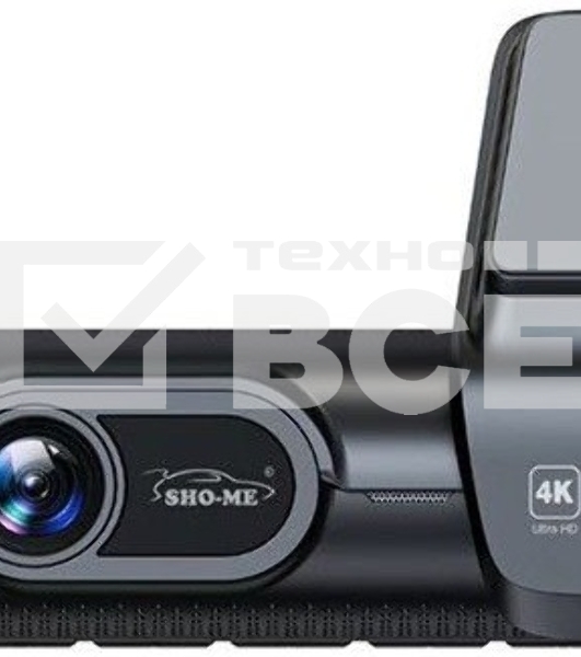 Видеорегистратор Sho-Me FHD-975 черный 2160x3840 2160p 140гр. GPS MStar 8629
