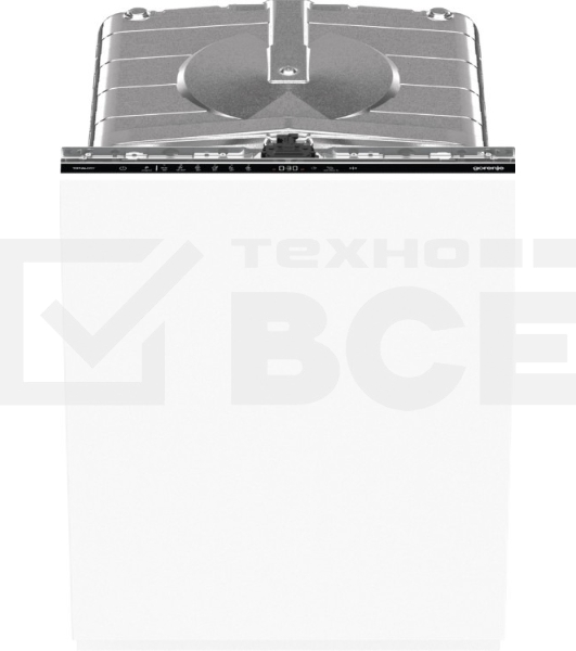 Встраиваемая посудомоечная машина Gorenje GV643D90, черный, 60 см, 16 компл., 45 дБ, класс A+++