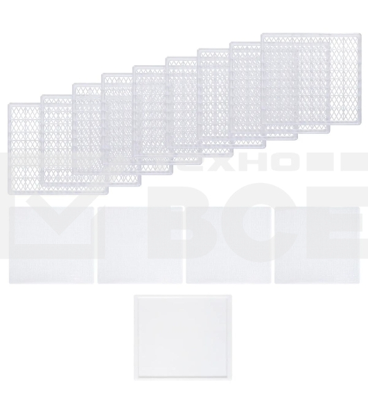 Сушка для фруктов и овощей Hyundai HYFD-P1801 18под. 700 Вт, черный