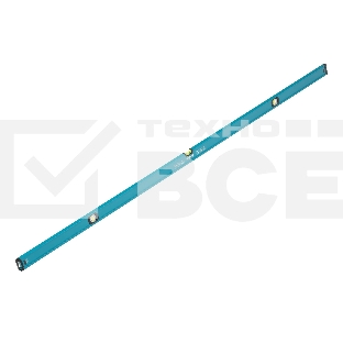 Уровень Gross 33656 алюминиевый, магнит., фрезерованный, 3 глазка, 0,5 мм/м, 2000 мм