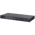 Коммутатор Dahua DH-CS4220-16GT-135, 16×1 Гбит/с + 2×1 Гбит/с + 2×1 Гбит/с SFP, управляемый, фото 1