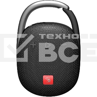 Портативная колонка A4Tech Bloody S5 Lock черный 5W 1.0 BT 10м 1600mAh (S5 LOCK BLACK)