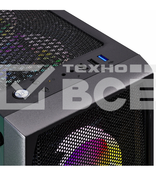 Компьютерный корпус ABR GQ-3 (8017) (USB3.0X1 + USB2.0 X2+audio)