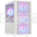 Компьютерный корпус Deepcool CH560 WH без БП, боковое окно (закаленное стекло), фото 1