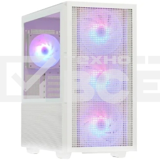 Компьютерный корпус Deepcool CH560 WH без БП, боковое окно (закаленное стекло)