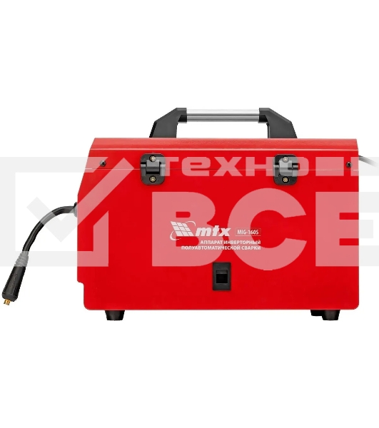 Аппарат инвертор. полуавтомат. cварки MIG-160S, 160A, ПВ 60%, катушка 5 кг MTX