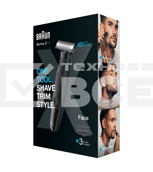 Триммер для волос Braun Series XT3100 Face