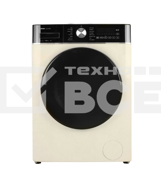 Стиральная машина Centek CT-1961 бежевый, загрузка фронтальная 8 кг, 1400 об/мин., класс: А+++