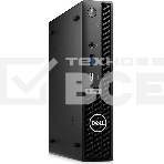 Неттоп Dell Optiplex 7020 Micro i3 14100T (2.7) 8Gb SSD256Gb UHDG 730 Linux Ubuntu GbitEth 260W мышь клавиатура черный (7020-3860), фото 1