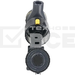Пылесос вертикальный Centek CT-2573 черный/желтый, питание от аккумулятора, 215 Вт, уборка сухая, пылесборник 0.8 л, работа от АКБ max 45 мин, фото2