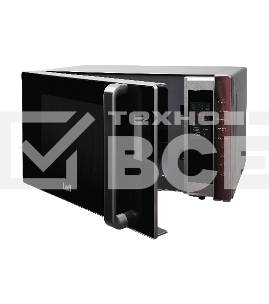 Микроволновая печь LEFF 23MD803SG чёрный, 23 л, 800 Вт, переключатели - мембранные кнопки/сенсор