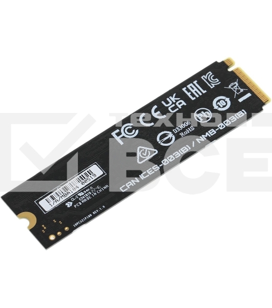Накопитель SSD Gigabyte Aorus Gen4 5000E, AG450E500G-G 500Gb M.2 2280 Client PCI-Express 4.0 x4, NVMe 1.4 5000/3800 RTL