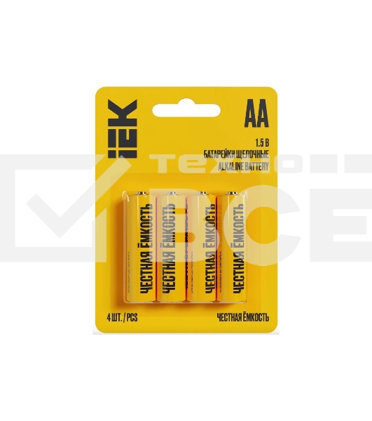 Батарейка щелочая Alkaline Optima LR06/AA (4шт/блистер)