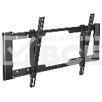 Кронштейн Holder LCD-T6920-B черный Диагональ: от 32 до 70. Нагрузка: до 45кг. Расстояние от стены: 60мм. Угол наклона:  +2⁰ + 15⁰,  Угол поворота: 0⁰ Стандарт крепления Vesa  600*400,  400*400, 400*200, 400*300, 300*300, 200*300, 200*200, 100*100, фото 1