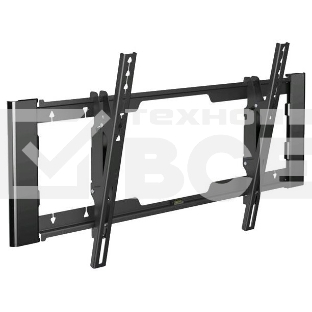 Кронштейн Holder LCD-T6920-B черный Диагональ: от 32 до 70. Нагрузка: до 45кг. Расстояние от стены: 60мм. Угол наклона:  +2⁰ + 15⁰,  Угол поворота: 0⁰ Стандарт крепления Vesa  600*400,  400*400, 400*200, 400*300, 300*300, 200*300, 200*200, 100*100