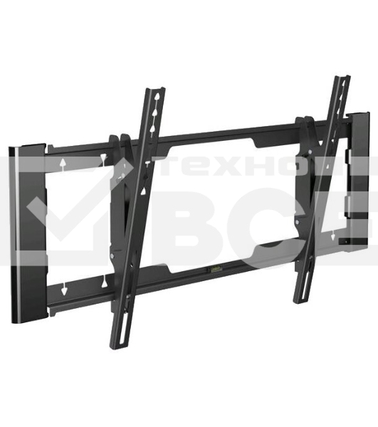 Кронштейн Holder LCD-T6920-B черный Диагональ: от 32 до 70. Нагрузка: до 45кг. Расстояние от стены: 60мм. Угол наклона:  +2⁰ + 15⁰,  Угол поворота: 0⁰ Стандарт крепления Vesa  600*400,  400*400, 400*200, 400*300, 300*300, 200*300, 200*200, 100*100