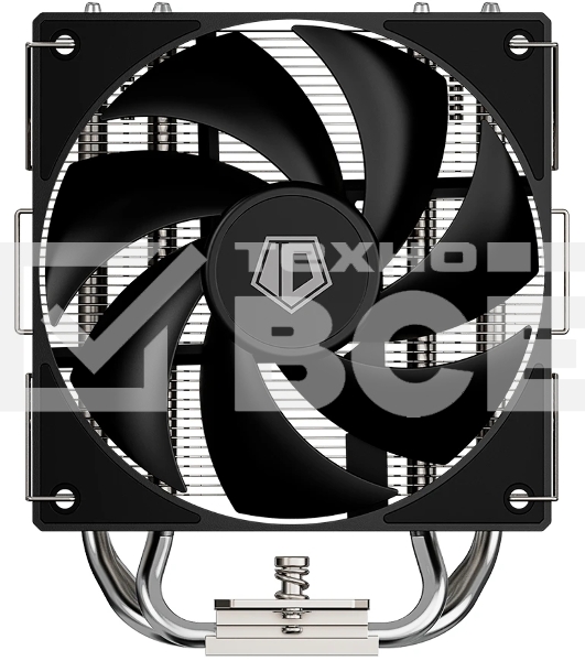 Кулер ID-COOLING SE-610-XT BASIC черный 120мм алюминий+медь 2000rpm 29.85db 4-pin 250W 151мм