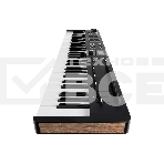 Клавиатура MIDI [231532] Arturia [KeyLab Essential 61 mk3 Black] 61 клавиша, LCD дисплей, 9 энкодеров, 8 пэдов, 9 фейдеров, 12 кнопок управления, колеса высоты тона и модуляции, 1/4