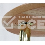 Столик кофейный SHEFFILTON SHT-CT17 дуб весенний/черное дерево/латунь (191695), фото5