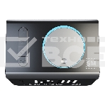 Радиочасы с будильником SOUNDMAX SM-1521U черный с серебром, фото5