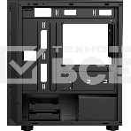 Компьютерный корпус без блока питания PCCOOLER LM300 ARGb BK, Flat Mid Tower, черный, TG, 0.45 SPCC, 1x120мм mATX, mITX 170/330/150мм 2x2.5