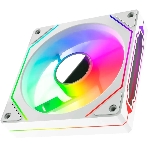 Вентилятор для корпуса Bloody CF-12 LCD ARGb 120х120x25 белый 4-pin 32дБ (упак.:1шт) (CF-12-ARGb120-WH) Ret, фото7