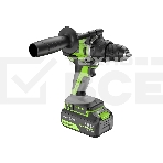 Дрель-шуруповерт аккумуляторная Greenworks GD24DD140 24V, 70/140Нм,Anti-kickback,2х4Ач,ЗУ,кор 3707607CUD, фото20