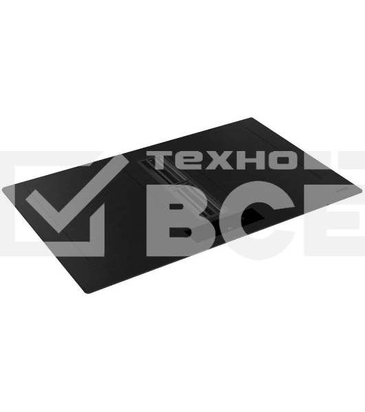 Варочная поверхность со встроенной вытяжкой Smeg HOBD382MB2, 83 см, индукция, слайдерное управление, 4 зоны нагрева, 9 уровней мощности, автоматическое определение посуды, таймер, быстрый старт, индикация остаточного тепла, 650 м3/ч, 8 скоростей + 2 интенсивных режима, энергоэффективность А+, черный