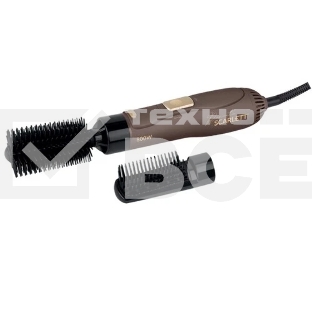 Фен-щётка Scarlett SC-HAS73I14 коричневый/золотистый, 800 Вт, ионизация, 55 мм