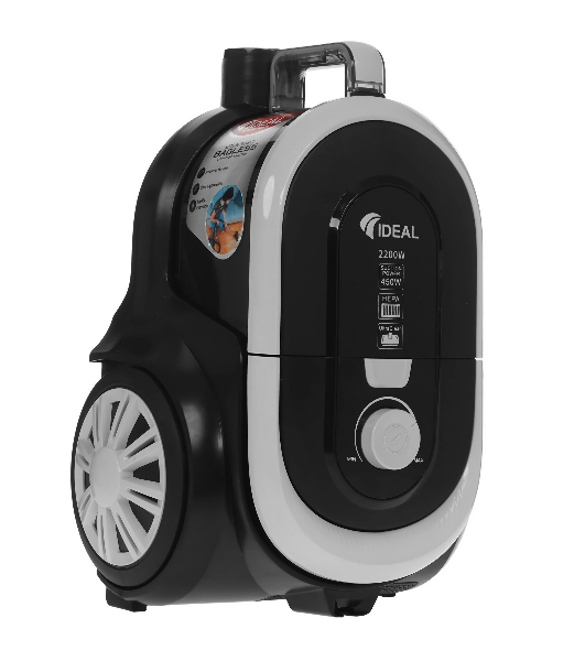 Пылесос IDEAL МП-2000 серый/черный, 450/2200 Вт, уборка сухая, пылесборник контейнер 2 л