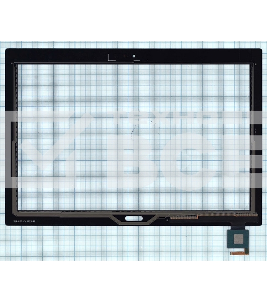 Сенсорное стекло (тачскрин) для Lenovo Tab 4 TB-X704, черное