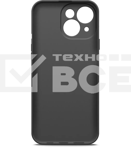 Чехол (клип-кейс) BoraSCO для Apple iPhone 15 Plus черный