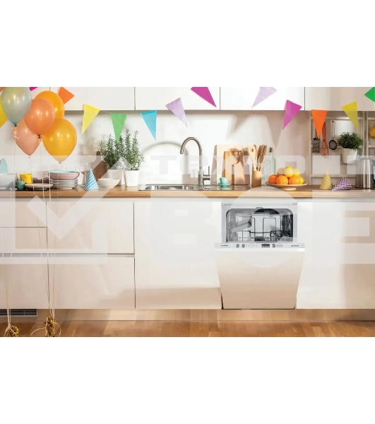 Встраиваемая посудомоечная машина Gorenje GV522E10S, серебристый, 44.8 см, 9 компл., 49 дБ, класс A++