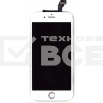 Дисплей Amperin для Apple iPhone 6 в сборе с тачскрином (IPS), белый, фото 1