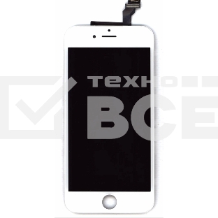 Дисплей Amperin для Apple iPhone 6 в сборе с тачскрином (IPS), белый