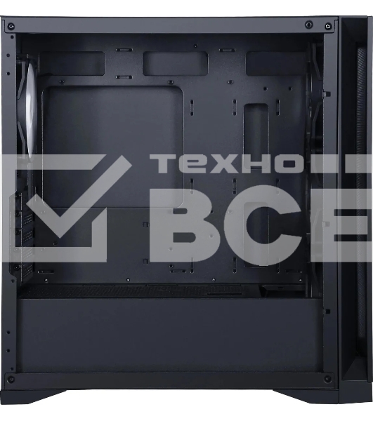 Компьютерный корпус Accord AM08 черный без БП ATX 2xUSB3.0 1xUSB3.1 audio bott PSU