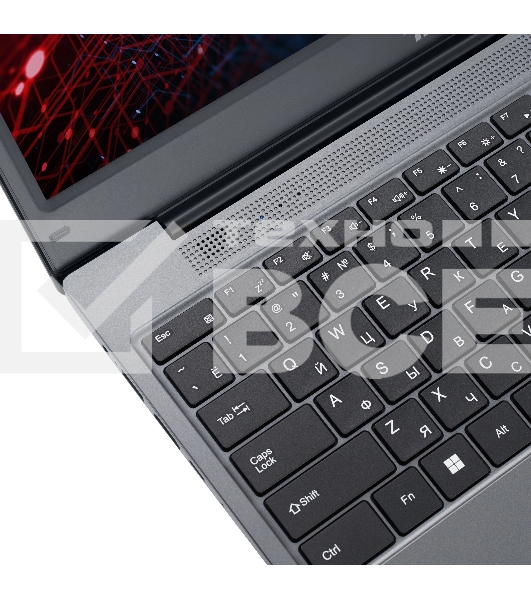 Ноутбук IRU Tactio 14ALH серый Core i3 1215U 8Gb SSD256Gb Intel Iris Xe graphics 14