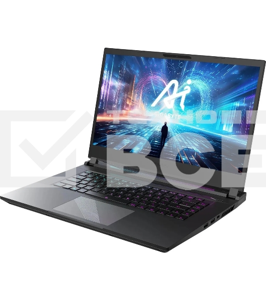 Ноутбук Gigabyte Aorus 15 BKG Core Ultra 7 155H 16Gb SSD1Tb NVIDIA GeForce RTX4060 8Gb 15.6