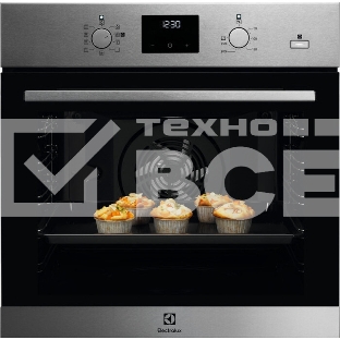 Духовой шкаф электрический встраиваемый Electrolux EOD3H50TX нержавеющая сталь