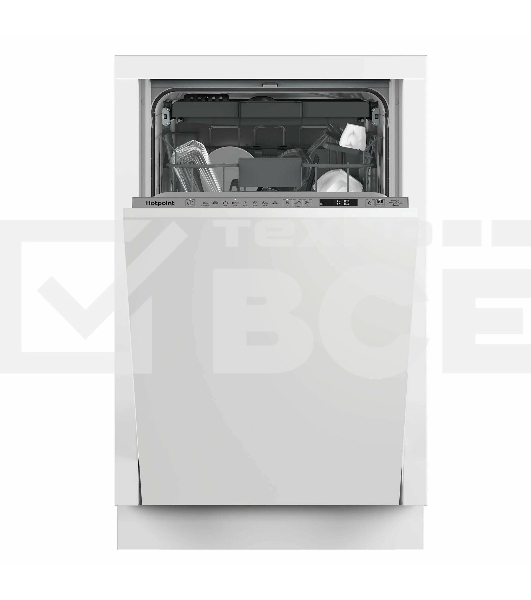 Встраиваемая посудомоечная машина Hotpoint HIS 2D87 D 2100Вт узкая инвертер