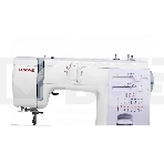 Швейная машина Janome 415 15 операций, вертикальный качающийся челнок, полуавтоматическое выполнение петли, автоматический нитевдеватель,  регулировка длины стежка до 4 мм, ширины зигзага до 5 мм, регулятор натяжения верхней нити, рычаг обратного хода, ле, фото4