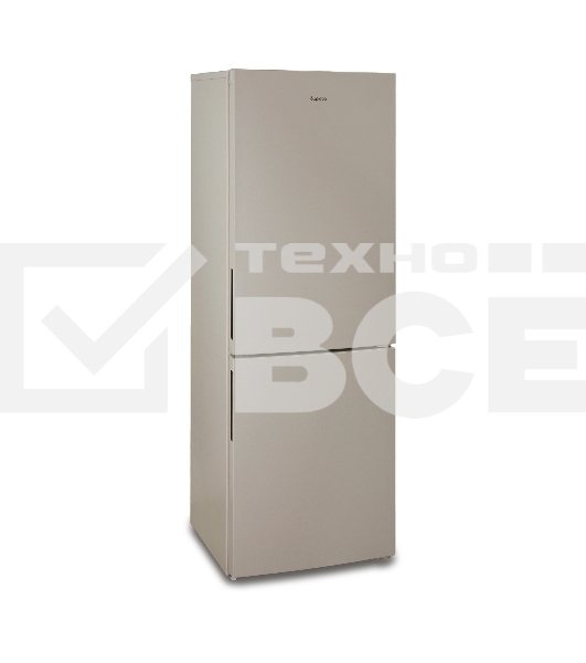 Холодильник Бирюса G6127 бежевый двухкамерный 245/100л морозилка снизу
