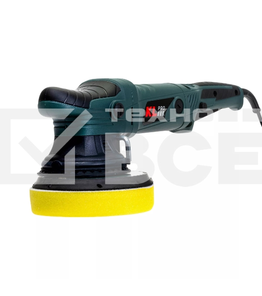 Профессиональная полировальная угловая машина KLPRO KLPJ7171 (720вт, 5000 об/мин, 150мм, орбитальное вращение)