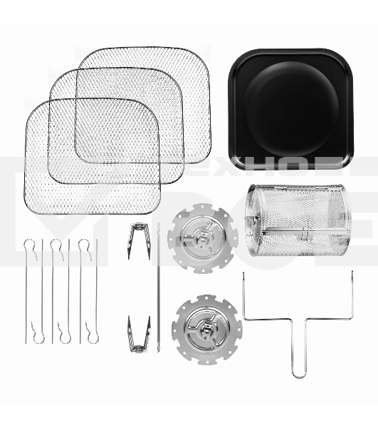 Аэрогриль Galaxy Line GL2523 2000Вт черный