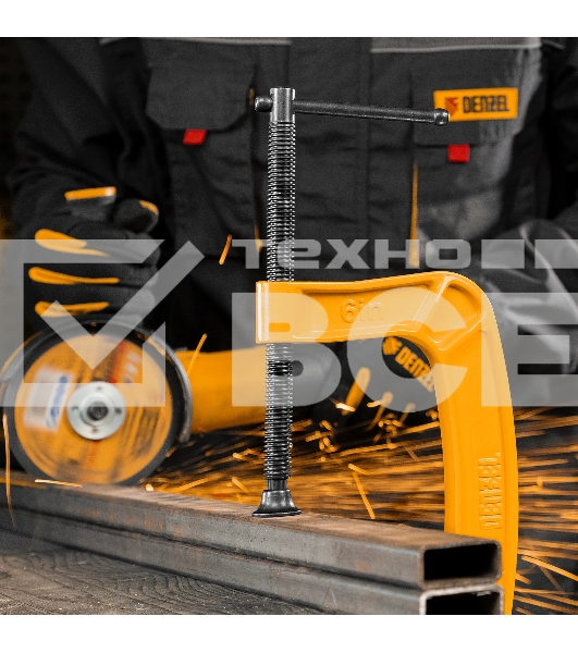 Струбцина Denzel G-образная, усиленная, 150 мм