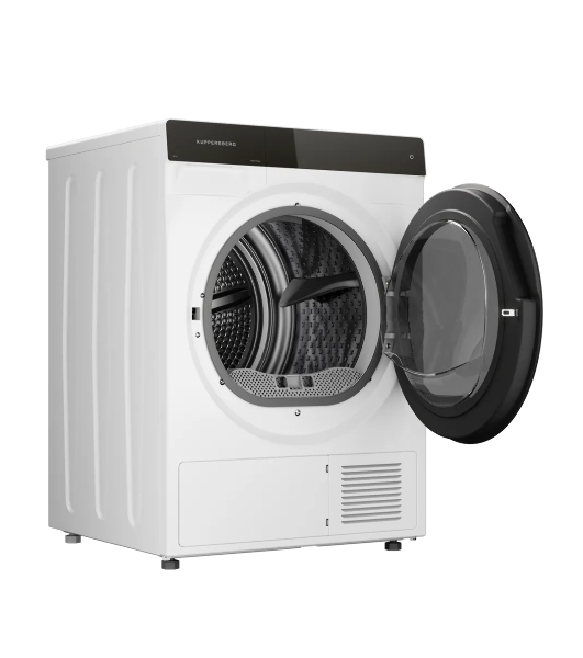 Сушильная машина Kuppersberg DM 590 W белый, 10 кг, сушка - тепловой насос, программ - 16, 60 x 85 x 62 см