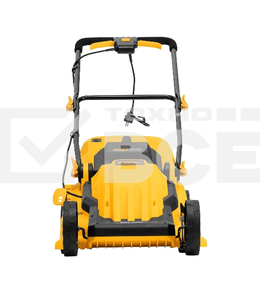 Газонокосилка электрическая Denzel GMC-2000, шир. 44см, 2000 Вт, 6 уров., травосб. 45 л