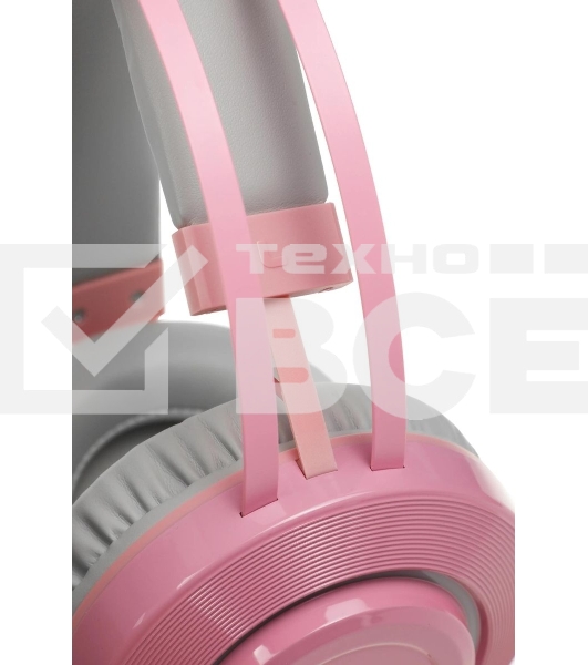 Гарнитура проводная с микрофоном A4 Bloody G521 розовый 2.3м мониторные USB оголовье (G521 (PINK))