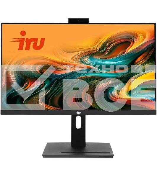 Моноблок IRU 23IM 23.8' Full HD i5 12450H (2) 16Gb SSD512Gb UHDG FreeDOS GbitEth WiFi BT 90W Cam черный 1920x1080