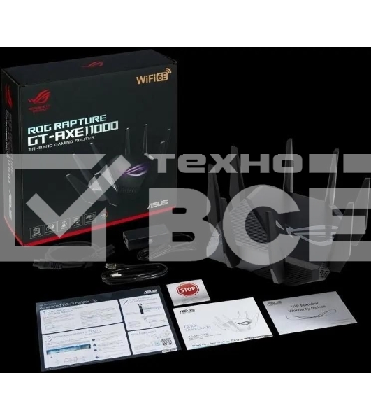 Роутер беспроводной Asus GT-AXE11000 100/1000/2500BASE-T